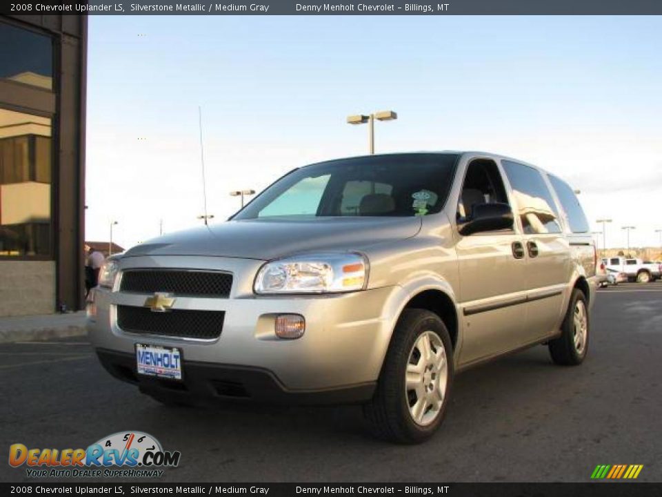 2008 Chevrolet Uplander LS Silverstone Metallic / Medium Gray Photo #2