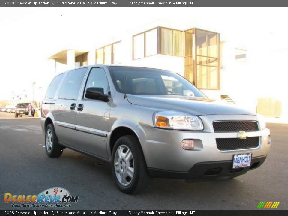 2008 Chevrolet Uplander LS Silverstone Metallic / Medium Gray Photo #3
