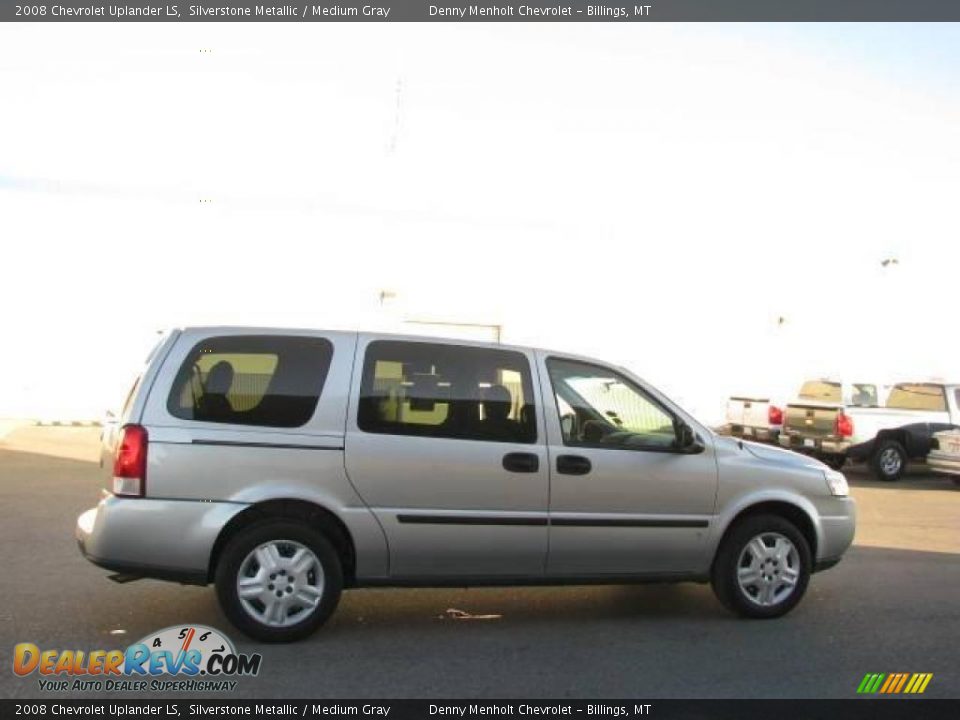2008 Chevrolet Uplander LS Silverstone Metallic / Medium Gray Photo #4