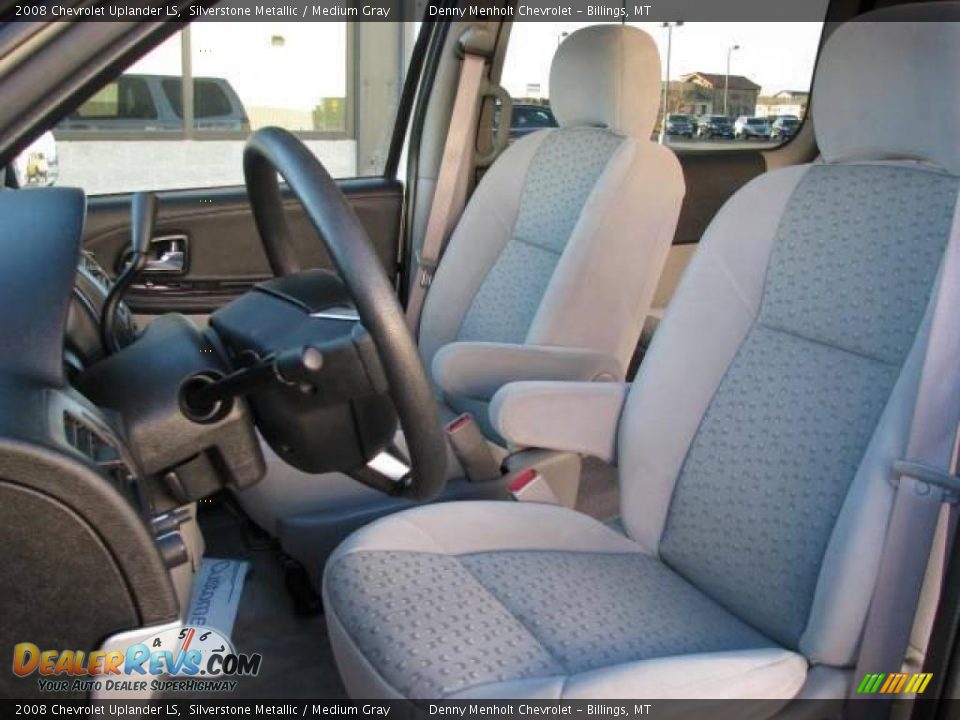 2008 Chevrolet Uplander LS Silverstone Metallic / Medium Gray Photo #10