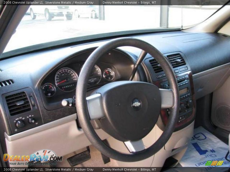 2008 Chevrolet Uplander LS Silverstone Metallic / Medium Gray Photo #11