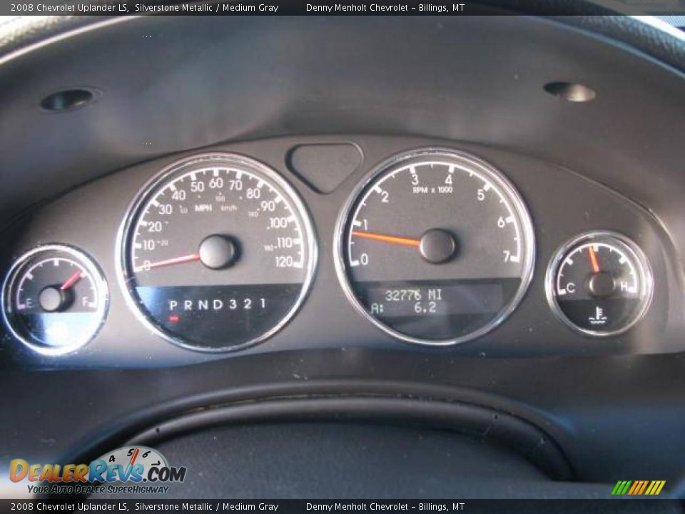 2008 Chevrolet Uplander LS Silverstone Metallic / Medium Gray Photo #13
