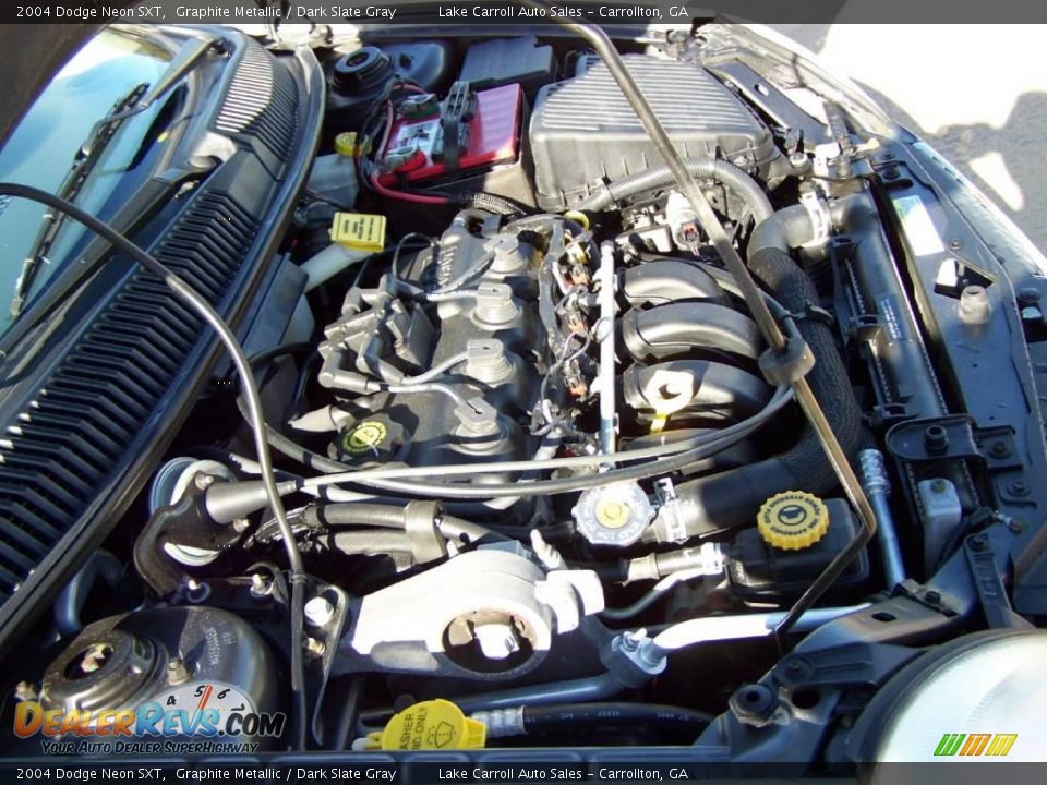 2004 Dodge Neon SXT Graphite Metallic / Dark Slate Gray Photo #34