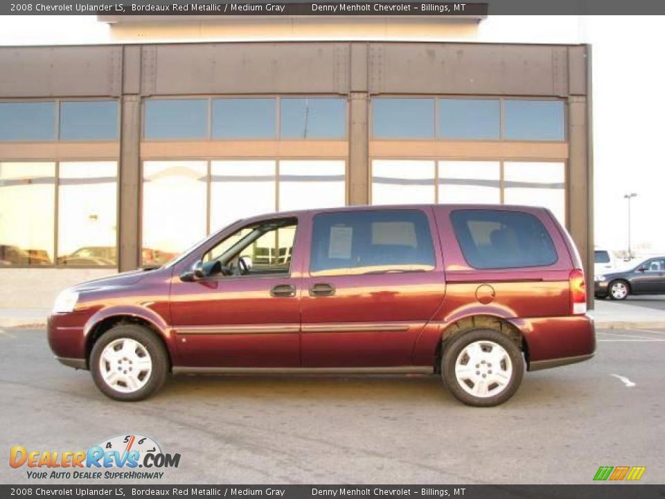 2008 Chevrolet Uplander LS Bordeaux Red Metallic / Medium Gray Photo #1