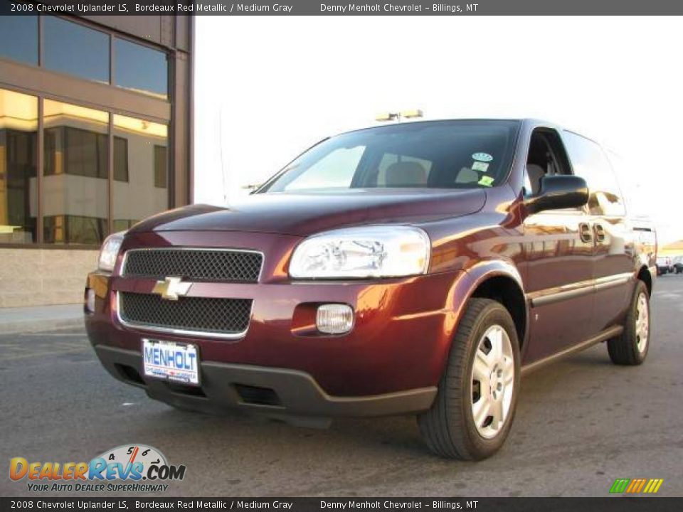 2008 Chevrolet Uplander LS Bordeaux Red Metallic / Medium Gray Photo #2