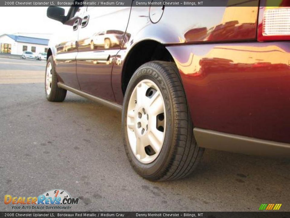 2008 Chevrolet Uplander LS Bordeaux Red Metallic / Medium Gray Photo #7