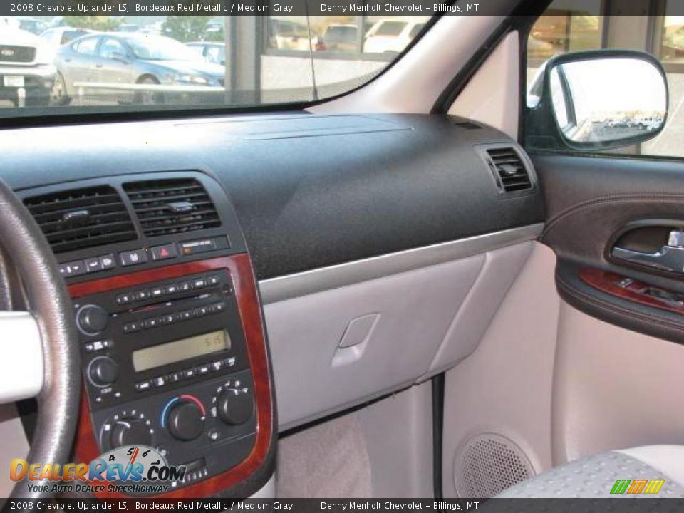 2008 Chevrolet Uplander LS Bordeaux Red Metallic / Medium Gray Photo #12