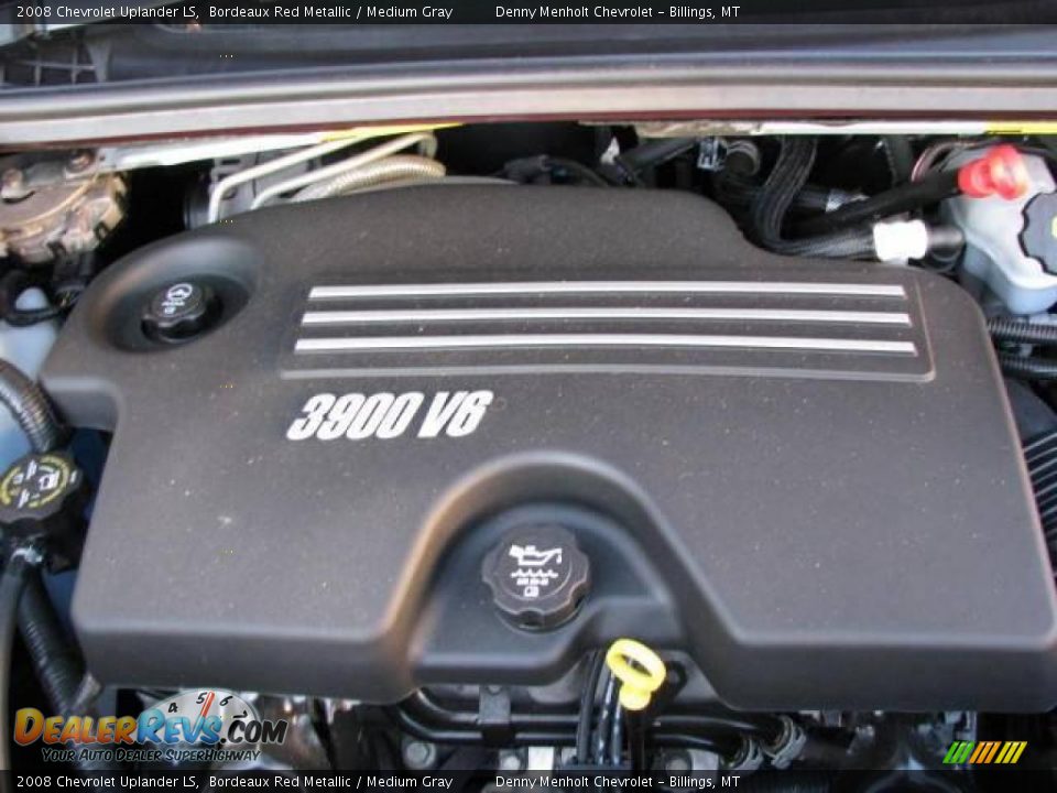 2008 Chevrolet Uplander LS Bordeaux Red Metallic / Medium Gray Photo #14