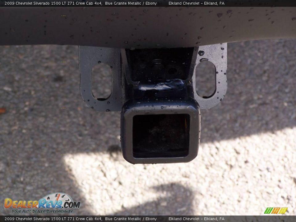 2009 Chevrolet Silverado 1500 LT Z71 Crew Cab 4x4 Blue Granite Metallic / Ebony Photo #21