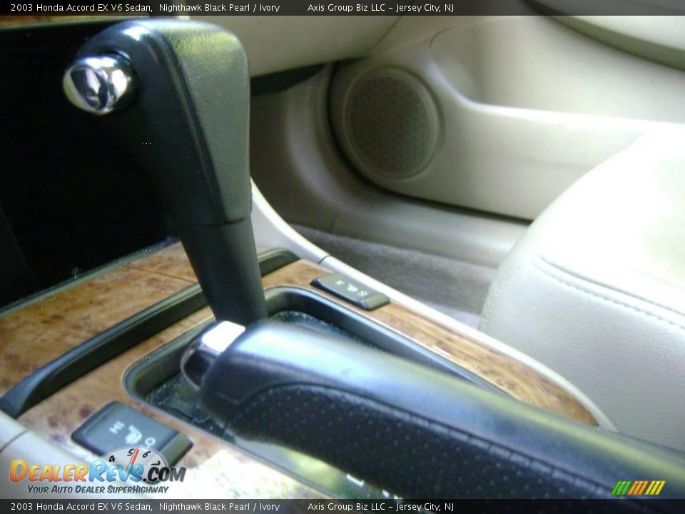 2003 Honda Accord EX V6 Sedan Nighthawk Black Pearl / Ivory Photo #15