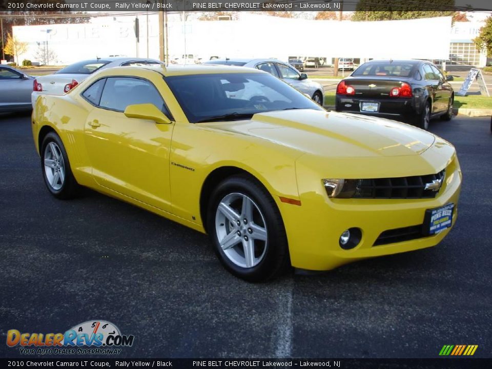 2010 Chevrolet Camaro LT Coupe Rally Yellow / Black Photo #2