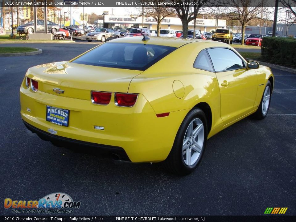 2010 Chevrolet Camaro LT Coupe Rally Yellow / Black Photo #4