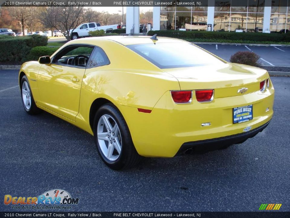2010 Chevrolet Camaro LT Coupe Rally Yellow / Black Photo #5