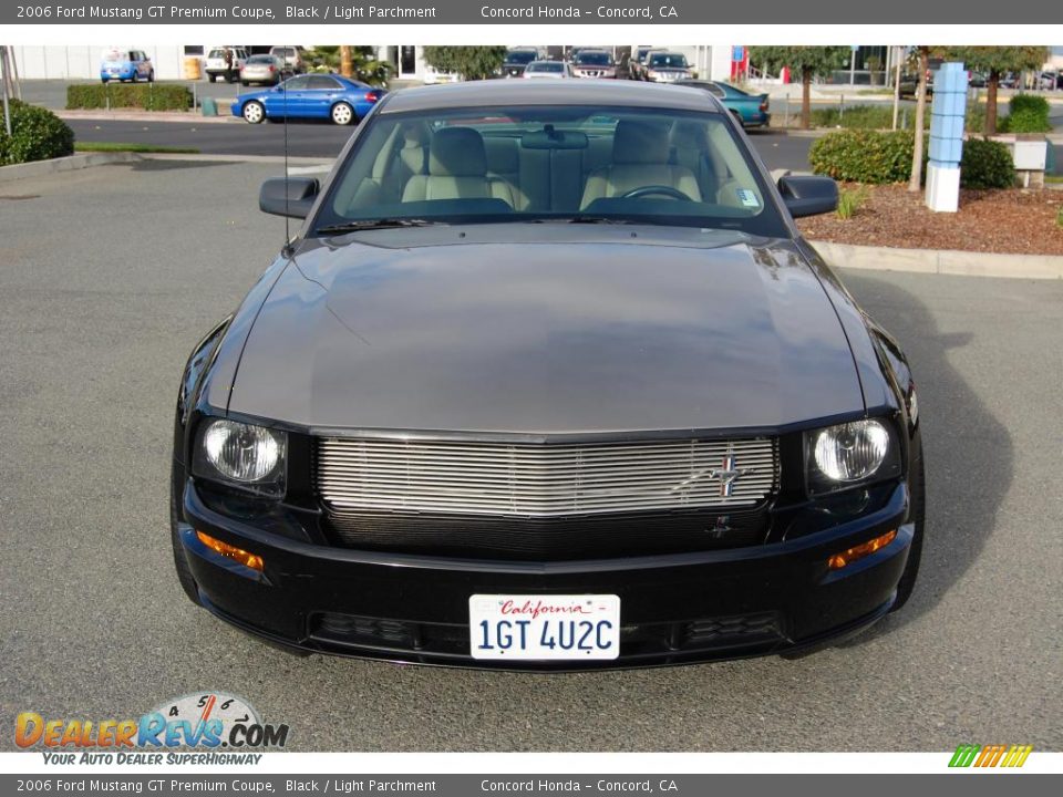 2006 Ford Mustang GT Premium Coupe Black / Light Parchment Photo #8