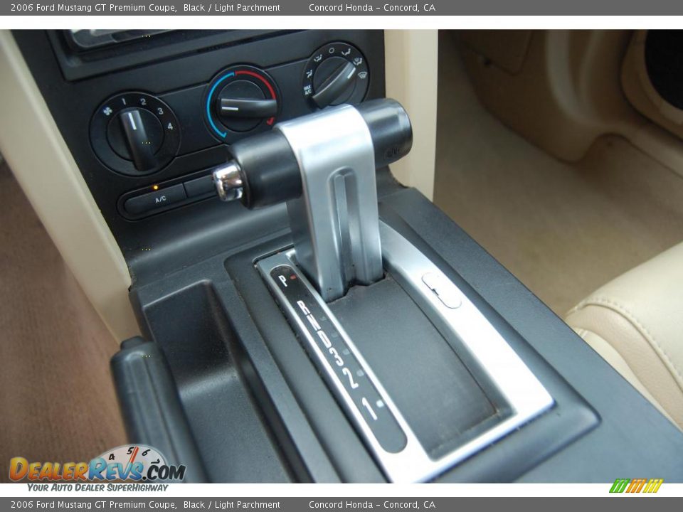 2006 Ford Mustang GT Premium Coupe Black / Light Parchment Photo #20