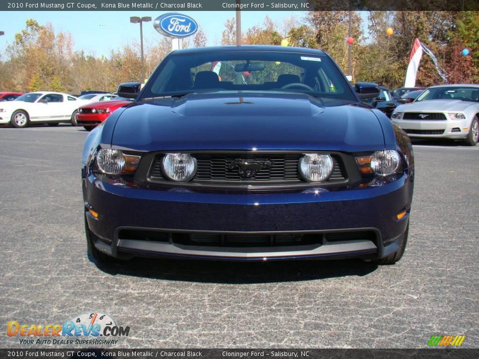 2010 Ford Mustang GT Coupe Kona Blue Metallic / Charcoal Black Photo #7