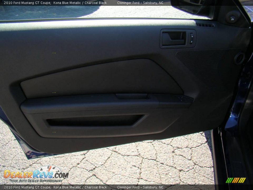 2010 Ford Mustang GT Coupe Kona Blue Metallic / Charcoal Black Photo #13