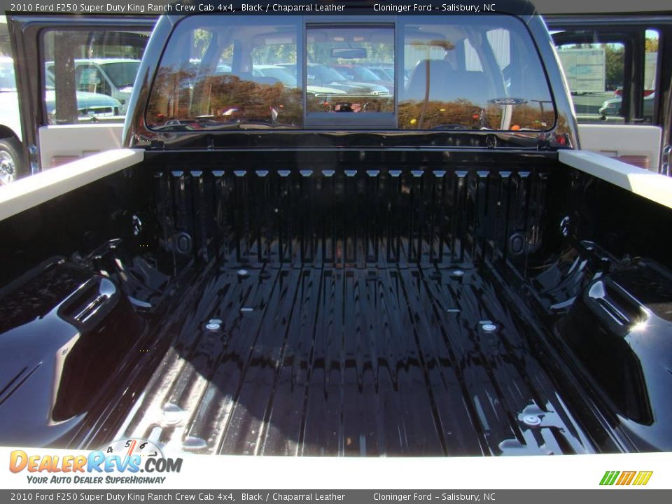 2010 Ford F250 Super Duty King Ranch Crew Cab 4x4 Black / Chaparral Leather Photo #10