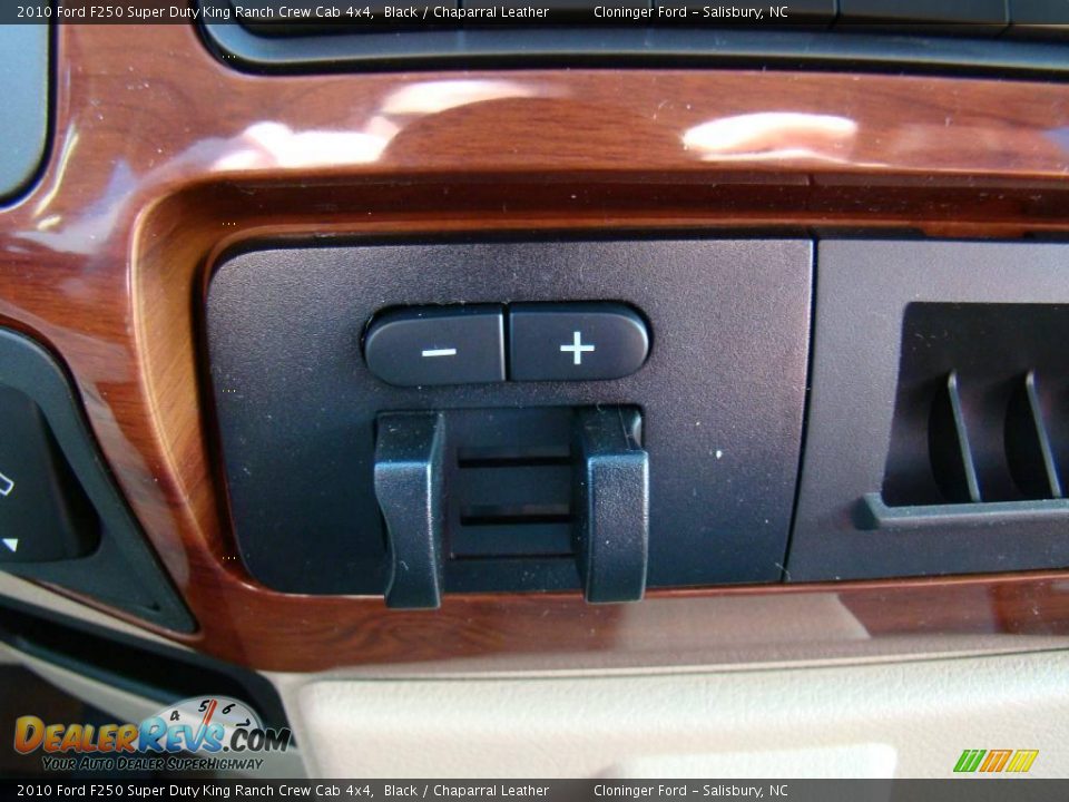 2010 Ford F250 Super Duty King Ranch Crew Cab 4x4 Black / Chaparral Leather Photo #26
