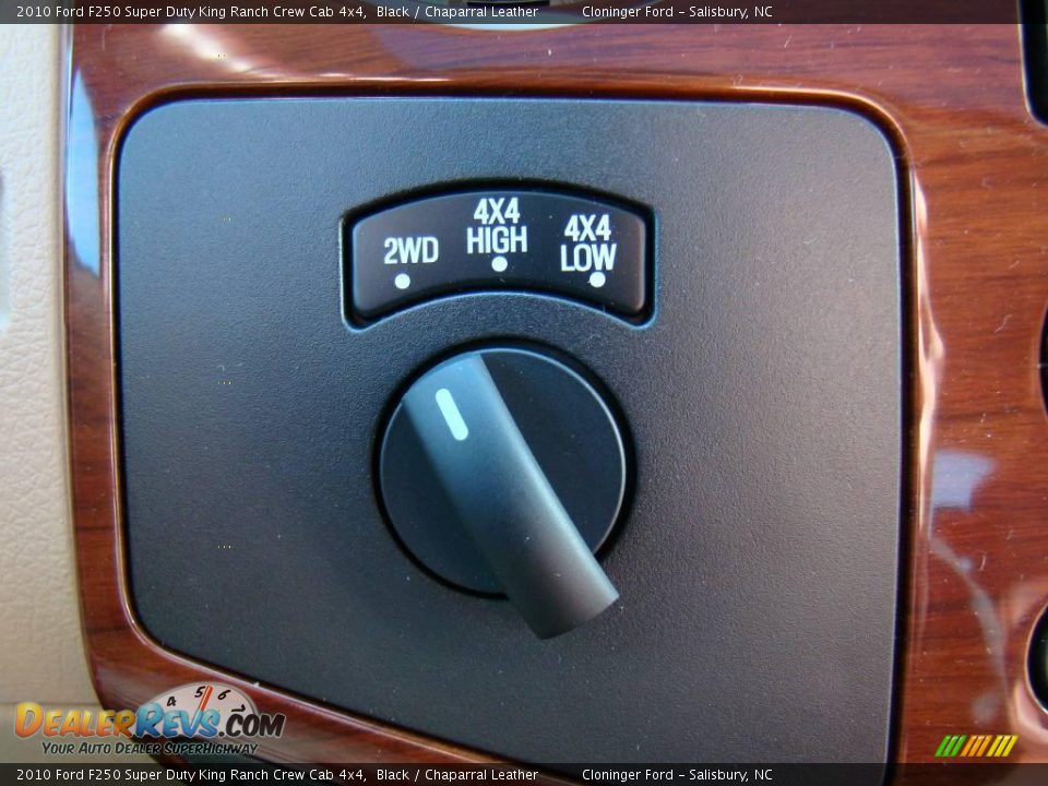 2010 Ford F250 Super Duty King Ranch Crew Cab 4x4 Black / Chaparral Leather Photo #27