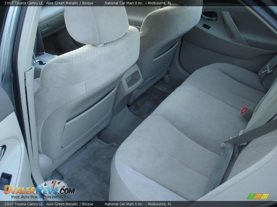 2007 Toyota Camry LE Aloe Green Metallic / Bisque Photo #7