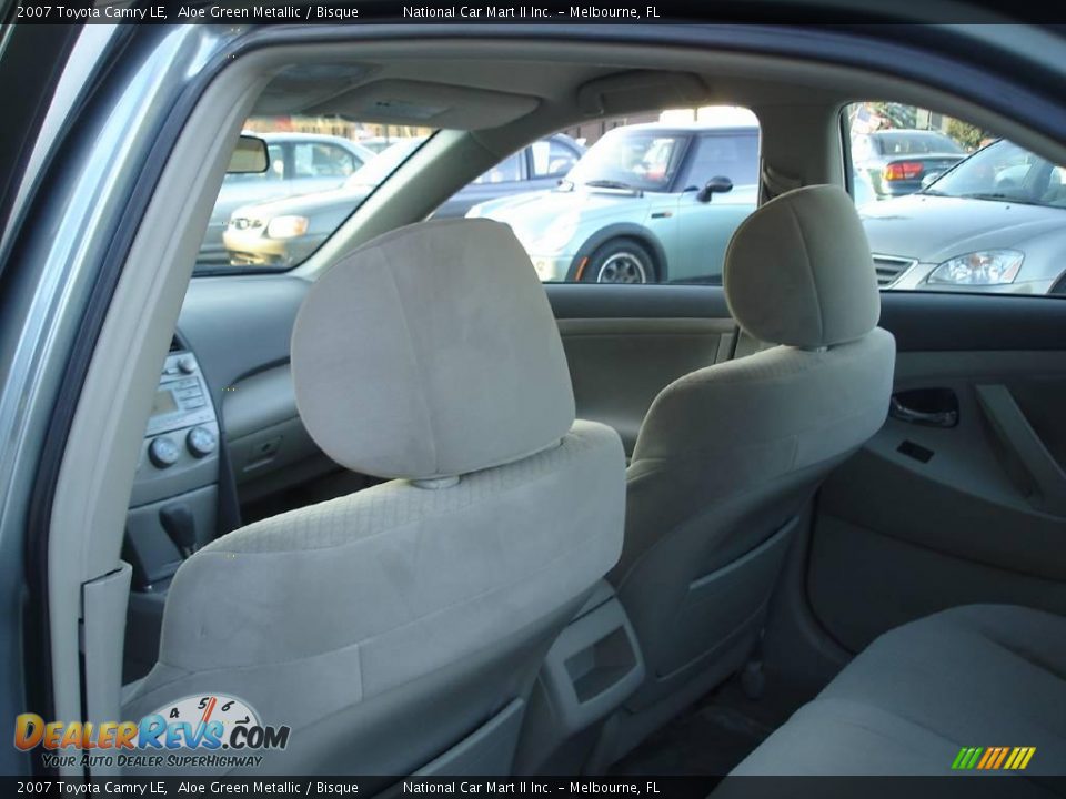 2007 Toyota Camry LE Aloe Green Metallic / Bisque Photo #8