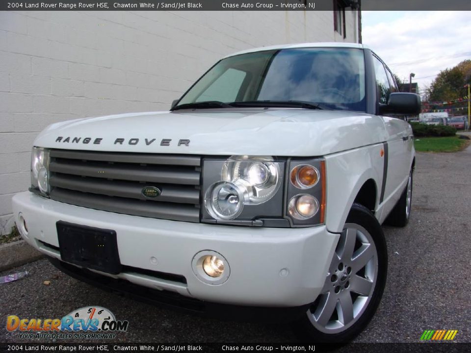 2004 Land Rover Range Rover HSE Chawton White / Sand/Jet Black Photo #2