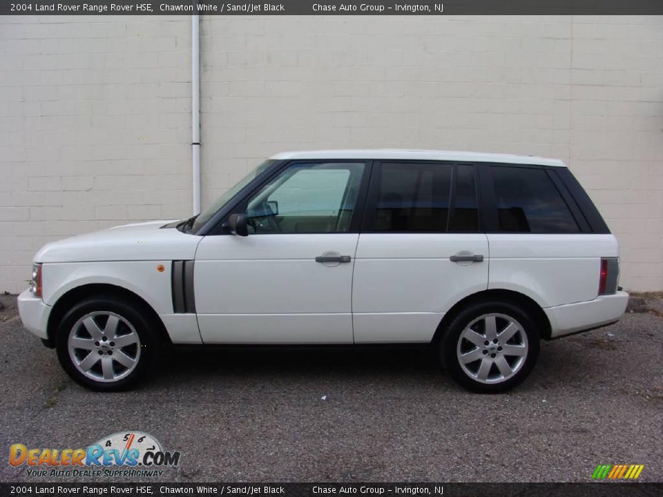 2004 Land Rover Range Rover HSE Chawton White / Sand/Jet Black Photo #3