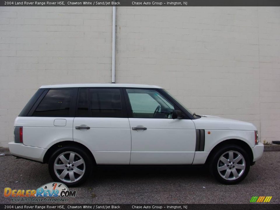 2004 Land Rover Range Rover HSE Chawton White / Sand/Jet Black Photo #5