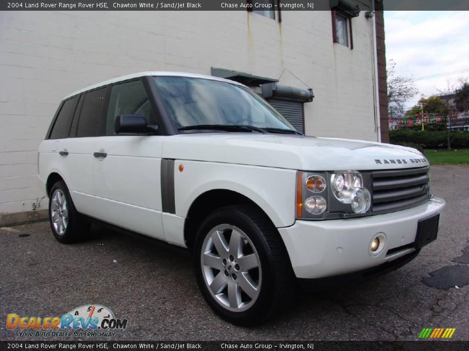 2004 Land Rover Range Rover HSE Chawton White / Sand/Jet Black Photo #9