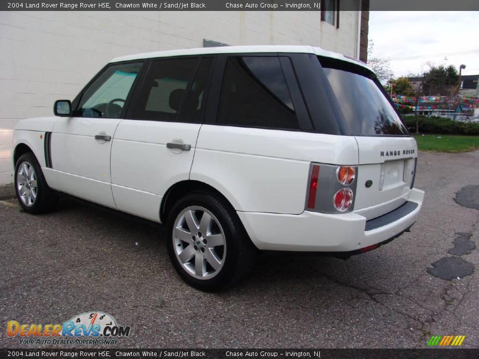 2004 Land Rover Range Rover HSE Chawton White / Sand/Jet Black Photo #16