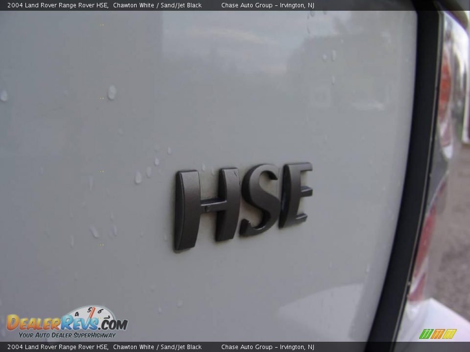 2004 Land Rover Range Rover HSE Chawton White / Sand/Jet Black Photo #20
