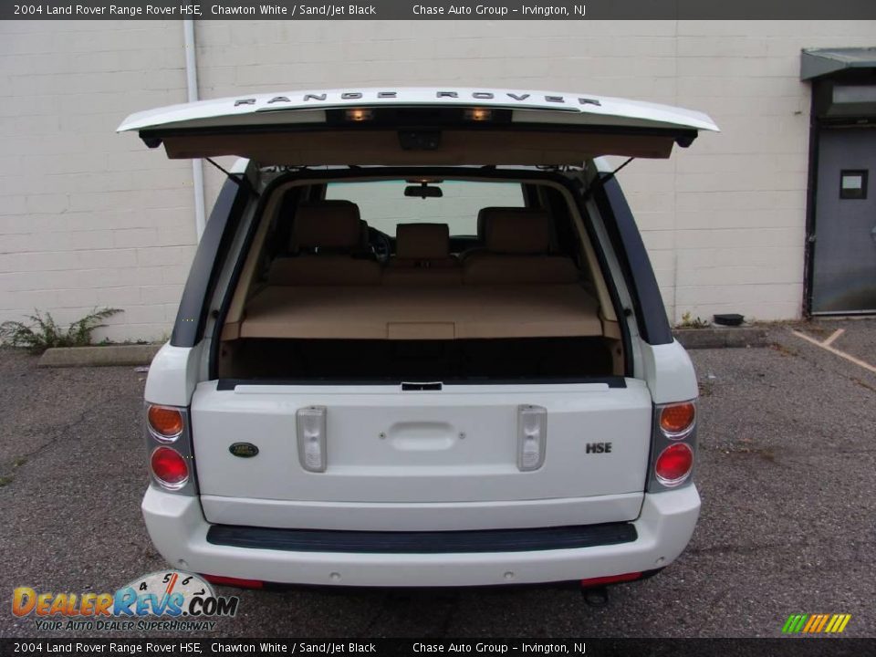 2004 Land Rover Range Rover HSE Chawton White / Sand/Jet Black Photo #27