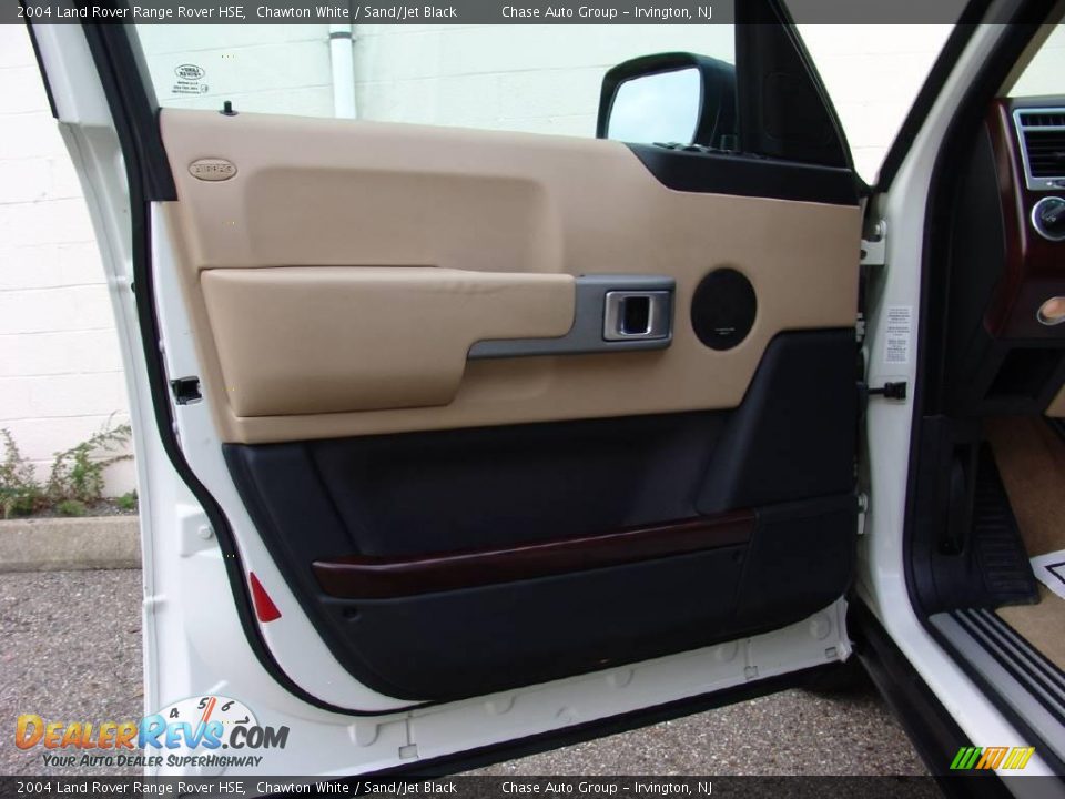 2004 Land Rover Range Rover HSE Chawton White / Sand/Jet Black Photo #30