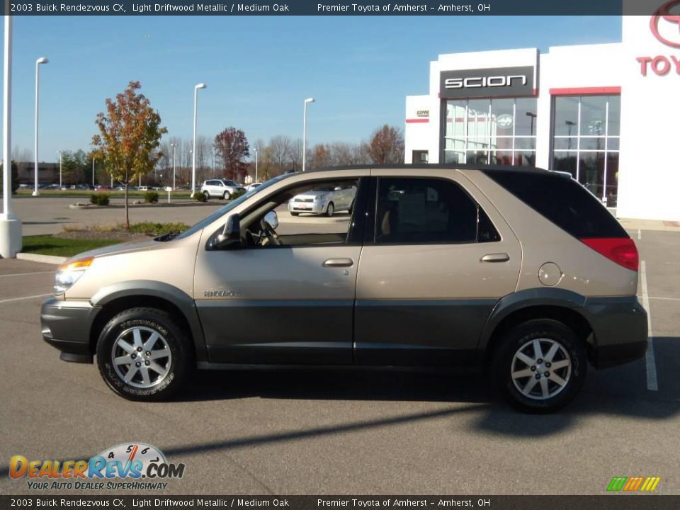2003 Buick Rendezvous CX Light Driftwood Metallic / Medium Oak Photo #2
