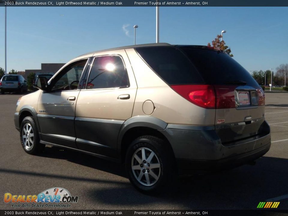 2003 Buick Rendezvous CX Light Driftwood Metallic / Medium Oak Photo #3