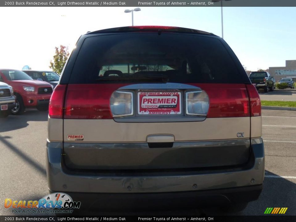2003 Buick Rendezvous CX Light Driftwood Metallic / Medium Oak Photo #4