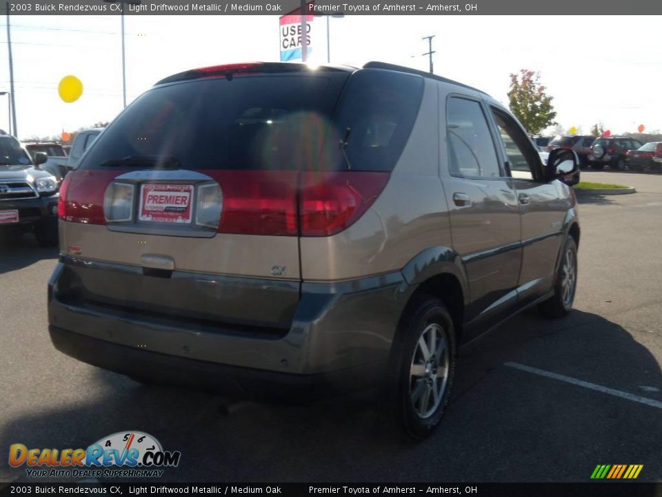 2003 Buick Rendezvous CX Light Driftwood Metallic / Medium Oak Photo #5