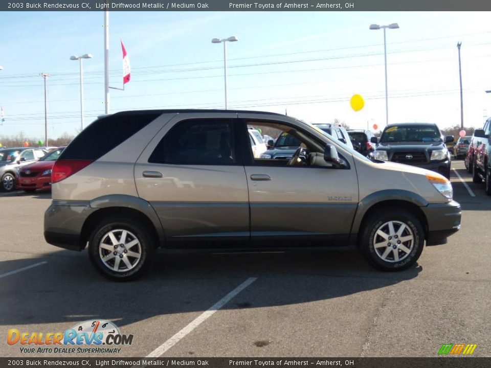 2003 Buick Rendezvous CX Light Driftwood Metallic / Medium Oak Photo #6