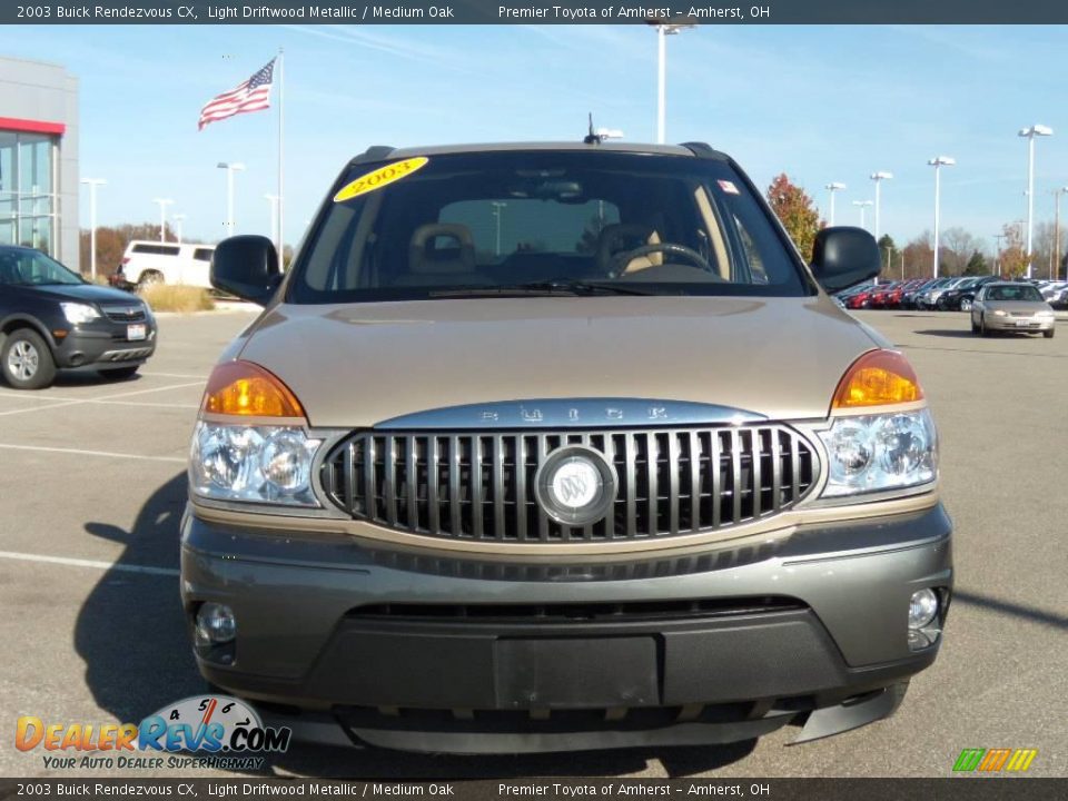 2003 Buick Rendezvous CX Light Driftwood Metallic / Medium Oak Photo #8