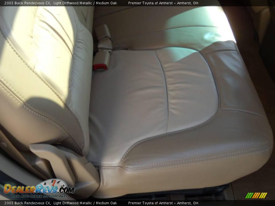 2003 Buick Rendezvous CX Light Driftwood Metallic / Medium Oak Photo #11
