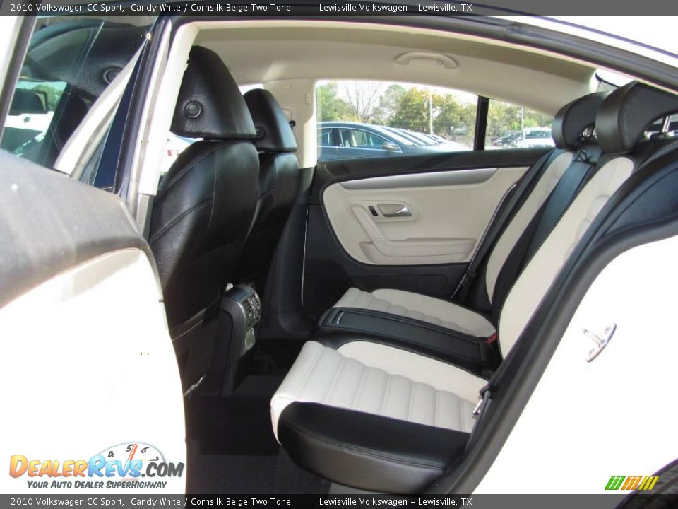 2010 Volkswagen CC Sport Candy White / Cornsilk Beige Two Tone Photo #4