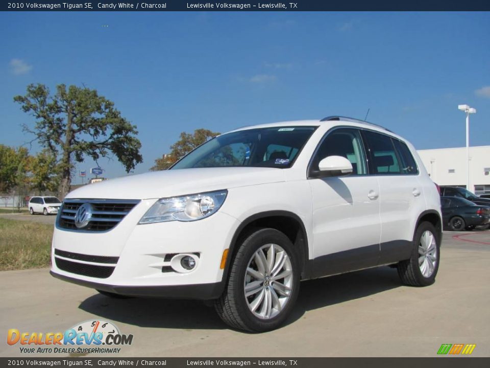 2010 Volkswagen Tiguan SE Candy White / Charcoal Photo #1