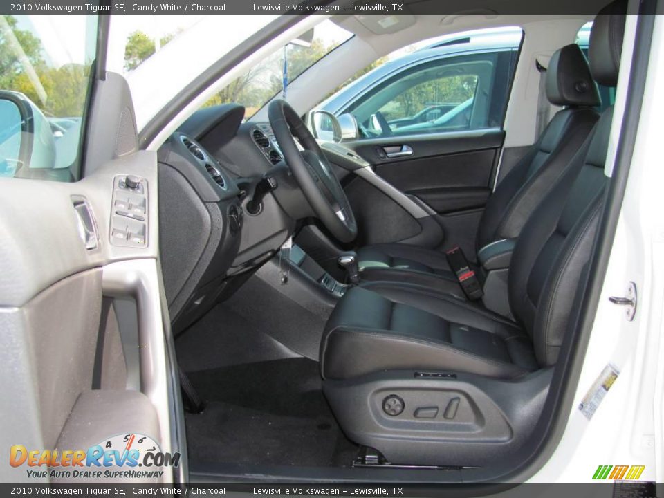 2010 Volkswagen Tiguan SE Candy White / Charcoal Photo #3