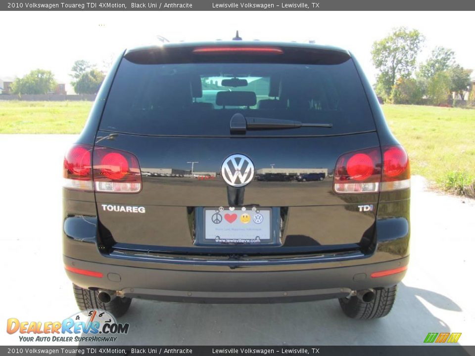 2010 Volkswagen Touareg TDI 4XMotion Black Uni / Anthracite Photo #2