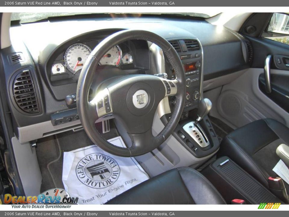 2006 Saturn VUE Red Line AWD Black Onyx / Ebony Photo #10