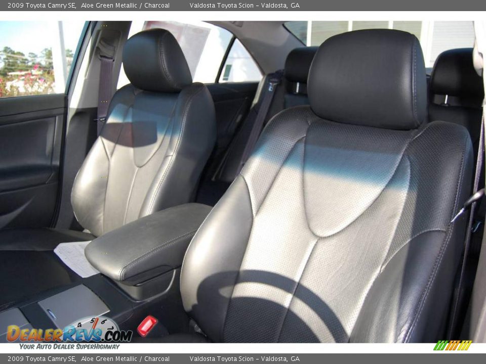 2009 Toyota Camry SE Aloe Green Metallic / Charcoal Photo #14