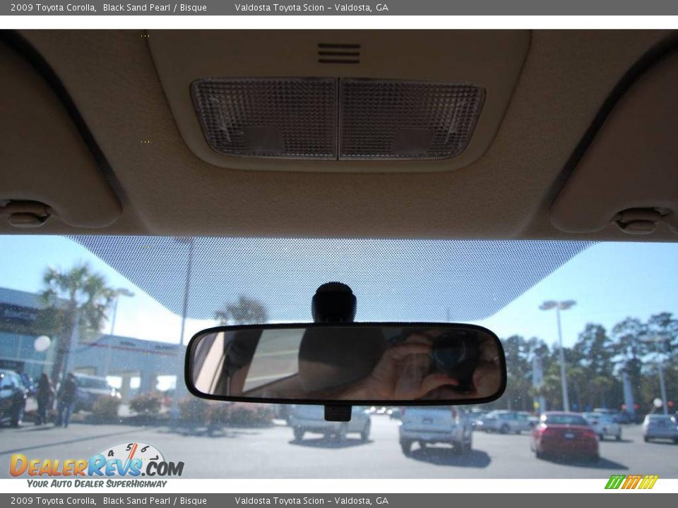 2009 Toyota Corolla Black Sand Pearl / Bisque Photo #13