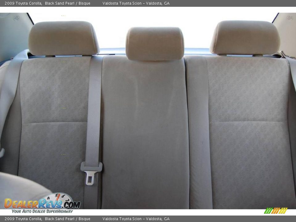 2009 Toyota Corolla Black Sand Pearl / Bisque Photo #15