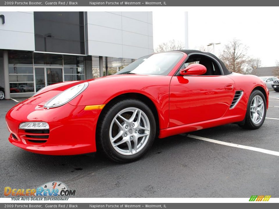 2009 Porsche Boxster Guards Red / Black Photo #2